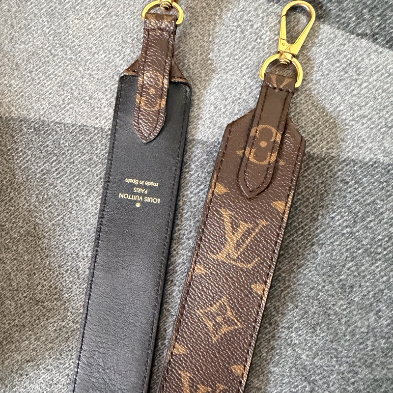 Lv老花黑色肩帶 (J02288)-3