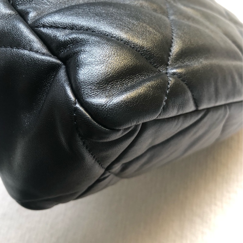 CHANEL香奈兒 19Bag 菱格紋 小羊皮 口蓋包手提斜挎單肩包 中號 芯片款-20