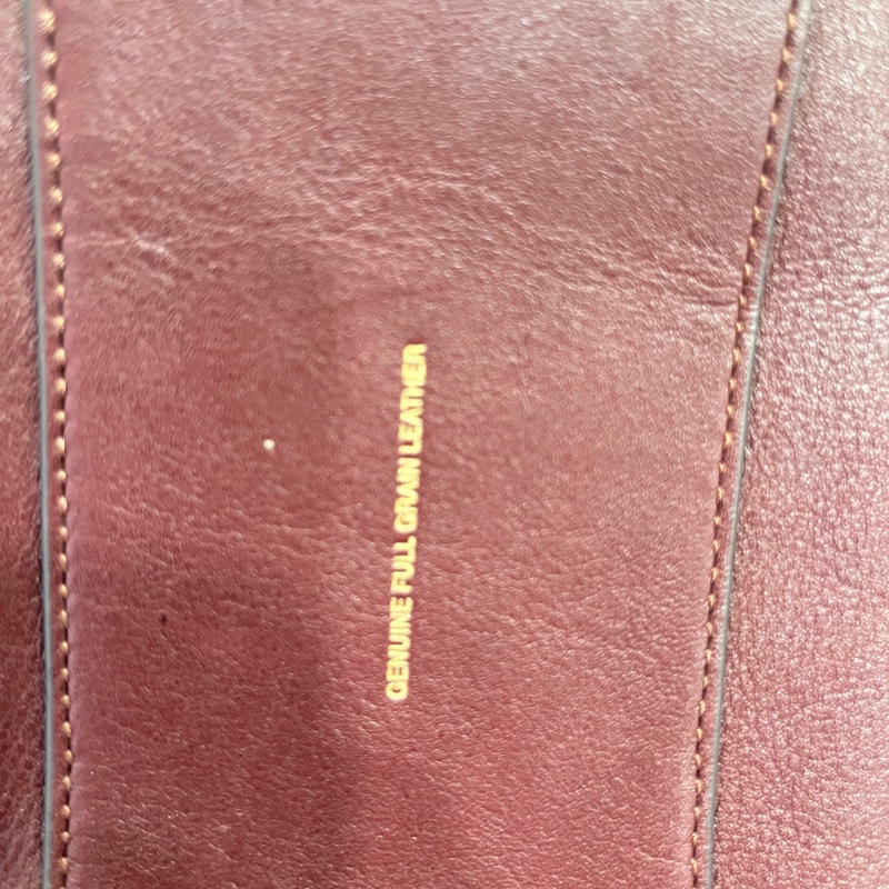 Coach brooklyn 34酒紅色-12