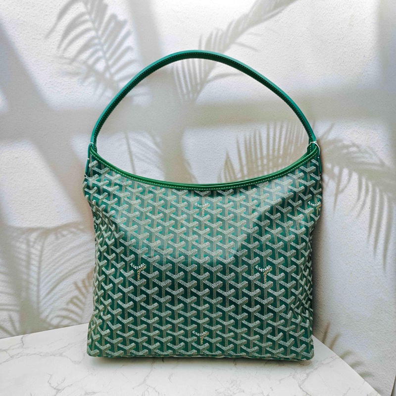 💚閒置新🆕戈雅/Goyard 老花綠色子母hobo 購物袋 單肩包25年編碼 🟢正品保障-1