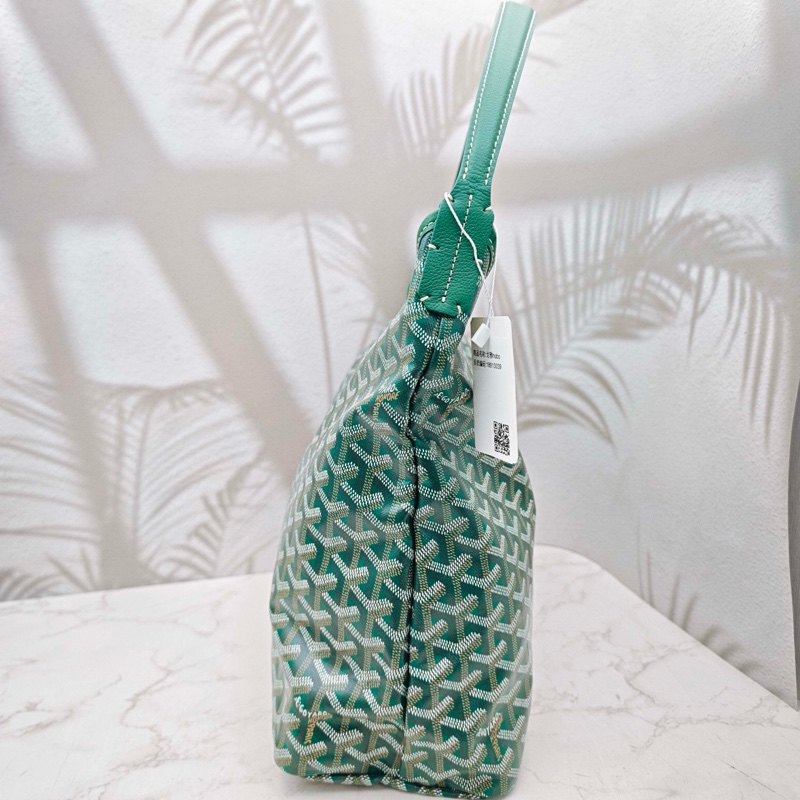 💚閒置新🆕戈雅/Goyard 老花綠色子母hobo 購物袋 單肩包25年編碼 🟢正品保障-2