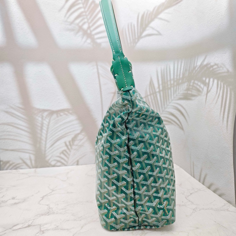 💚閒置新🆕戈雅/Goyard 老花綠色子母hobo 購物袋 單肩包25年編碼 🟢正品保障-3