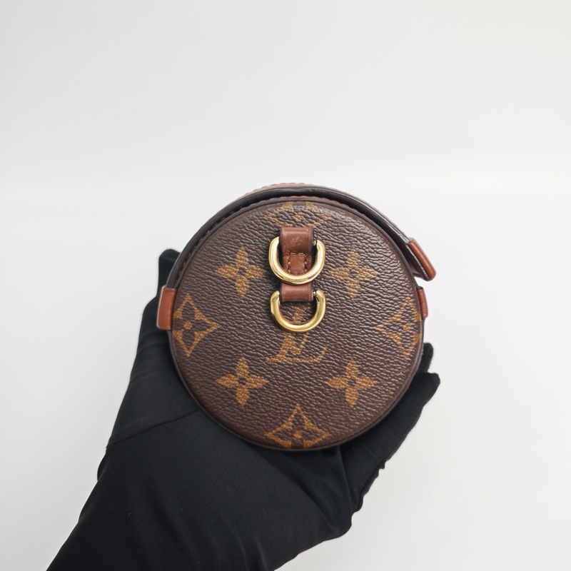 98新✨LV/路易威登 papillon trunk老花巴比龍 圓筒包單肩包斜挎包 可拆卸肩帶 芯片款 ❤️正品-3