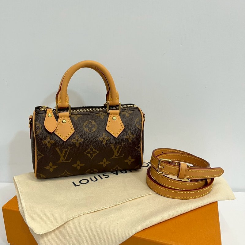Louis Vuitton LV nano speedy 晶片款-0