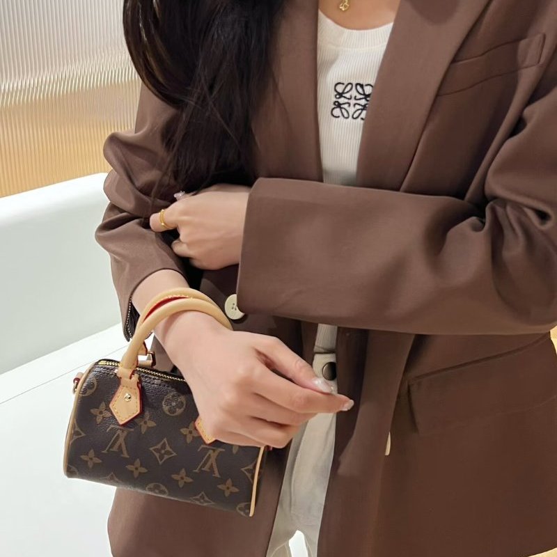 Louis Vuitton LV nano speedy 晶片款-1