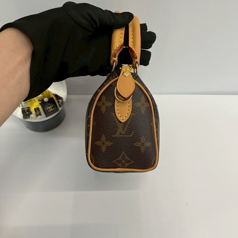 Louis Vuitton LV nano speedy 晶片款-8