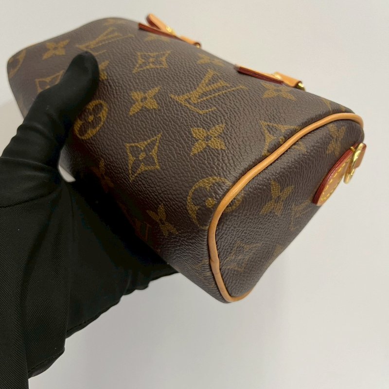 Louis Vuitton LV nano speedy 晶片款-13