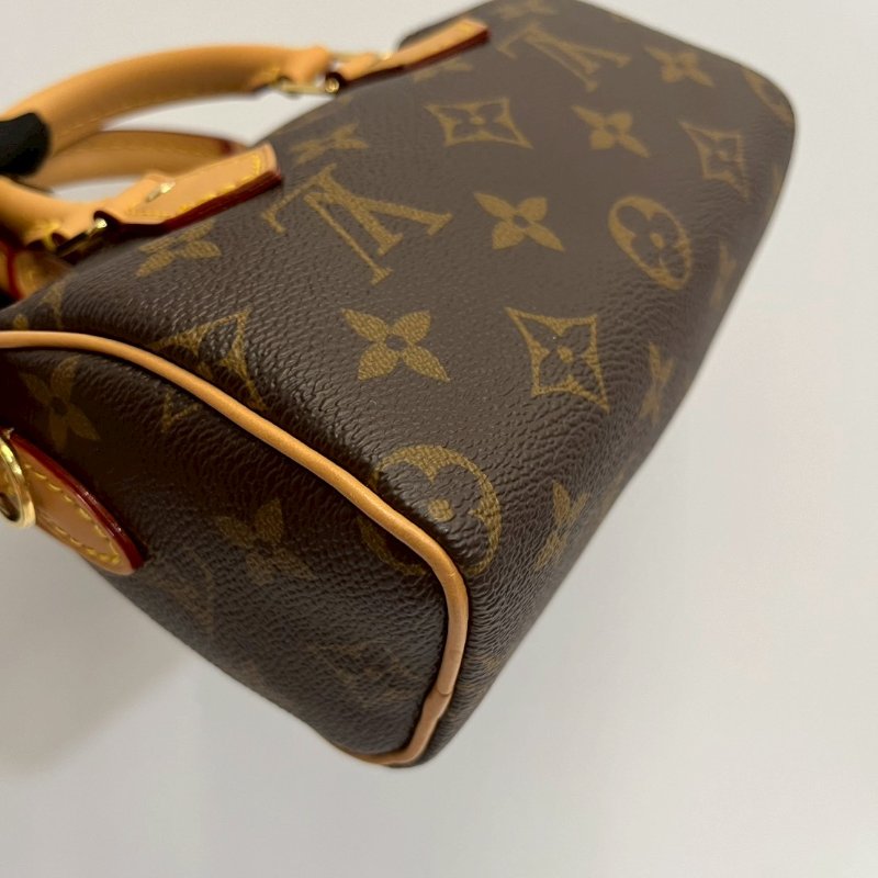 Louis Vuitton LV nano speedy 晶片款-14