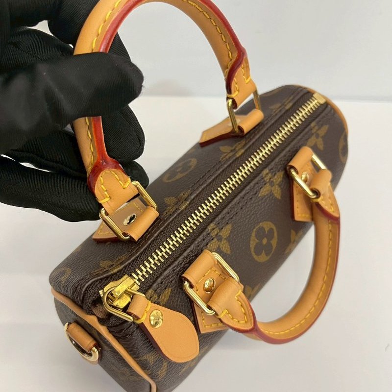 Louis Vuitton LV nano speedy 晶片款-16