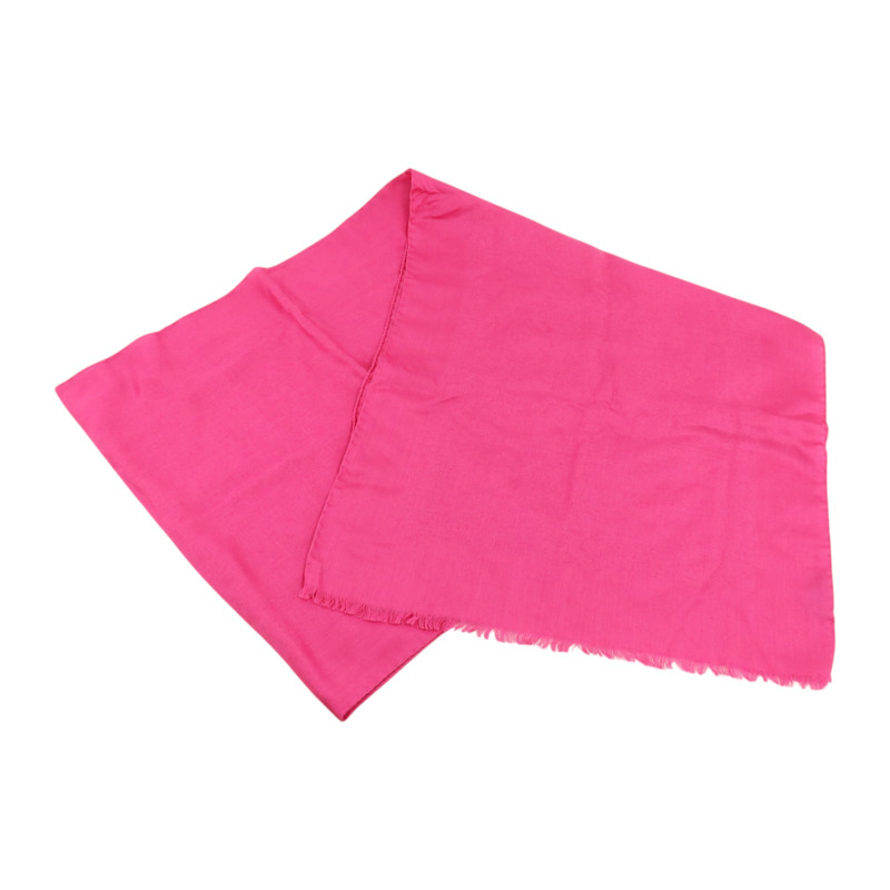 LOEWE 羊毛/絲質Scarf 43x200cm絲巾-4