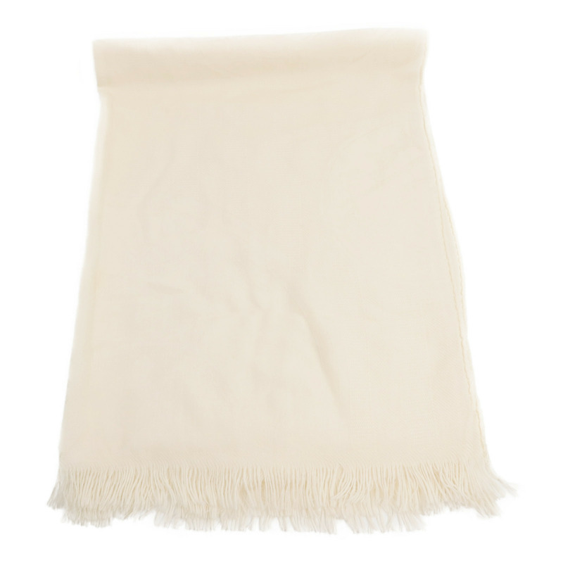 HERMES 羊絨/絲質New Libris Stole 75x210cm圍巾-2