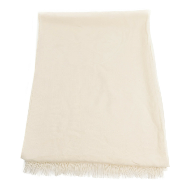 HERMES 羊絨/絲質New Libris Stole 75x210cm圍巾-3