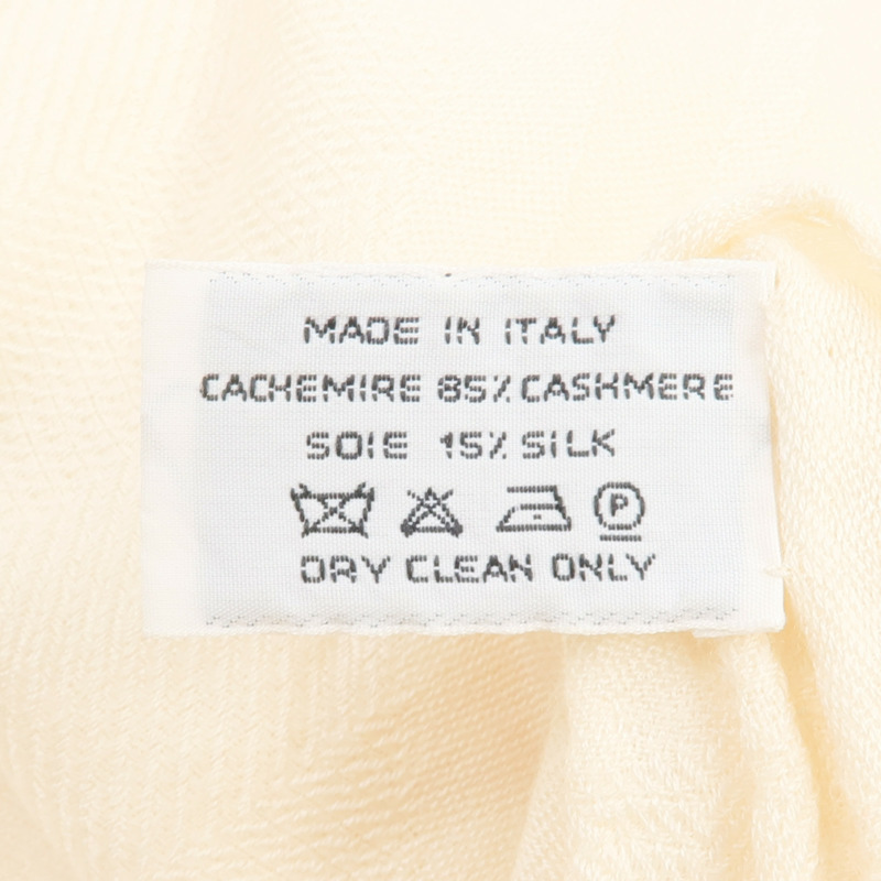 HERMES 羊絨/絲質New Libris Stole 75x210cm圍巾-5