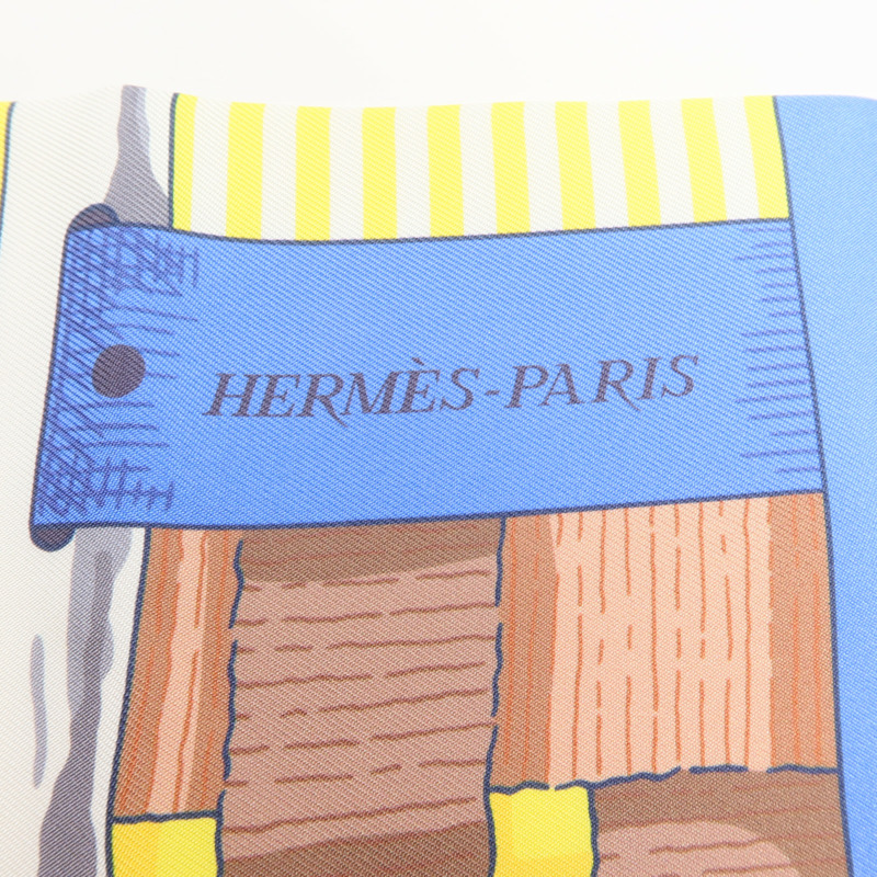 HERMES 絲質Maxi Twilly絲巾-4