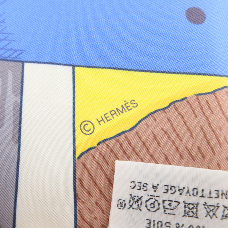 HERMES 絲質Maxi Twilly絲巾-5