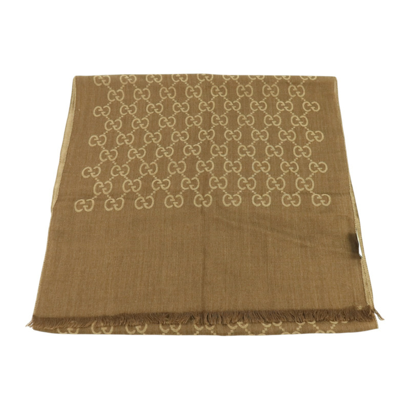 GUCCI 羊毛/絲質Scarf 45x180cm絲巾-2