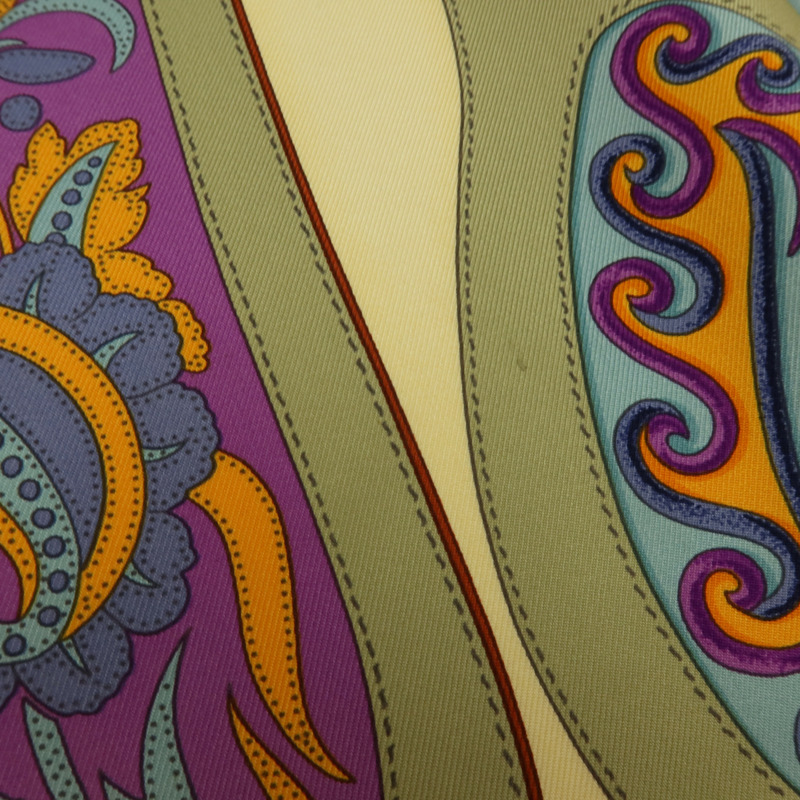 HERMES 絲質Scarf 90x90cm絲巾-9