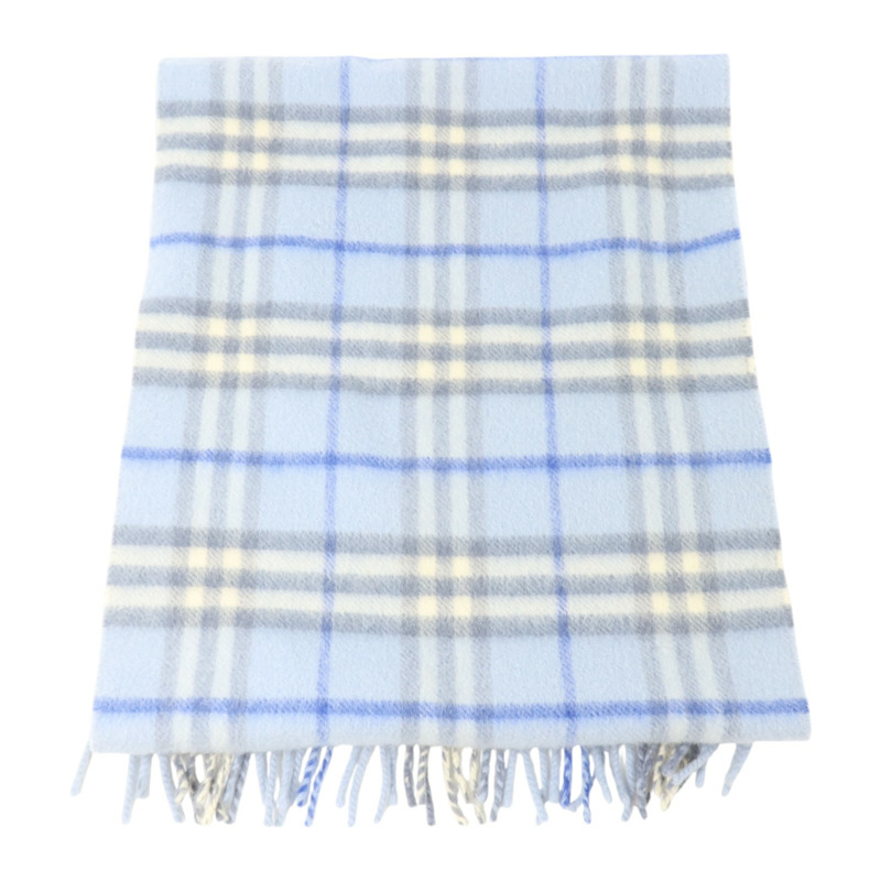 BURBERRY 羊絨/羊毛Check Scarf 144x30cm圍巾-3