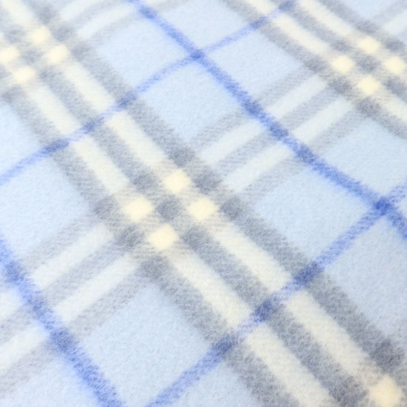 BURBERRY 羊絨/羊毛Check Scarf 144x30cm圍巾-7