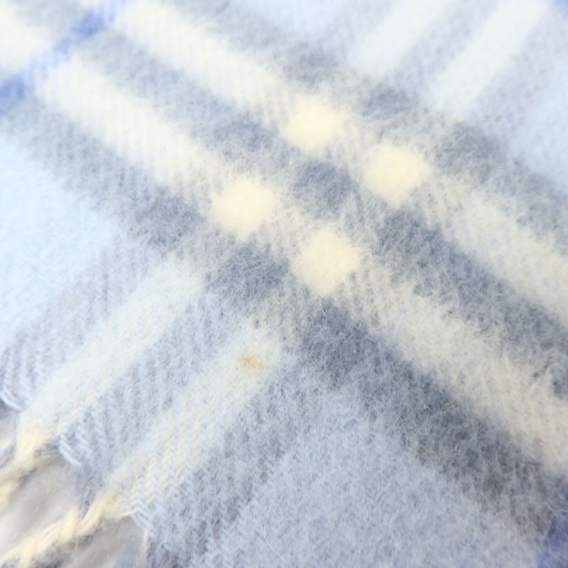 BURBERRY 羊絨/羊毛Check Scarf 144x30cm圍巾-9