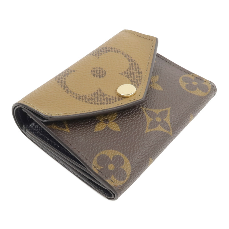 LOUIS VUITTON Monogram/MonoReverse Zoe Wallet錢包-3