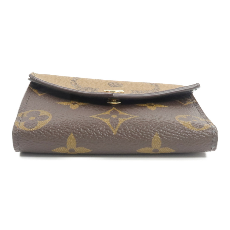 LOUIS VUITTON Monogram/MonoReverse Zoe Wallet錢包-5