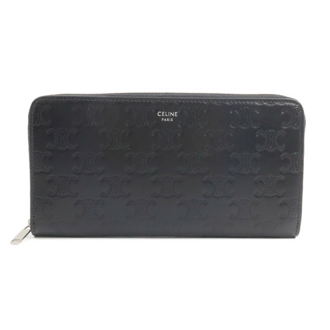 CELINE 牛皮皮革Long Zipped Wallet長錢包