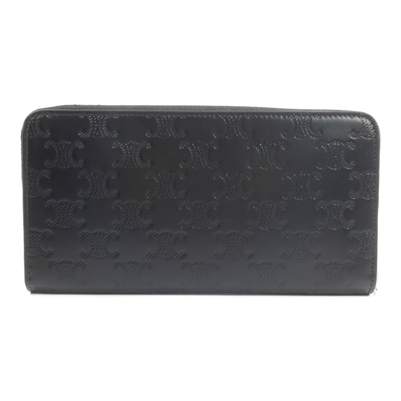 CELINE 牛皮皮革Long Zipped Wallet長錢包-1
