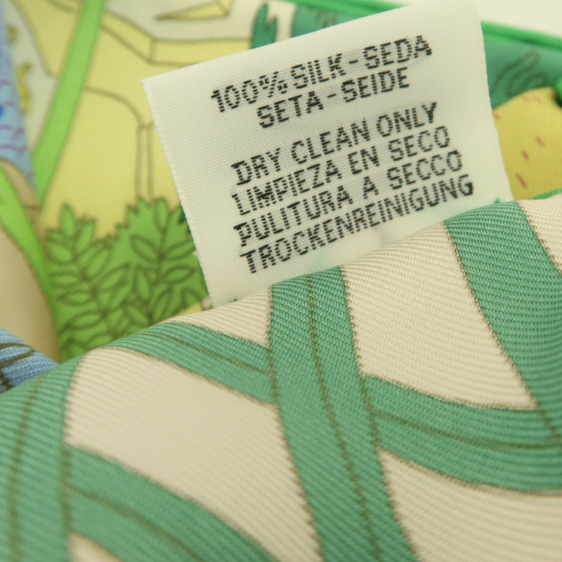 HERMES 絲質Scarf 90x90cm絲巾-8