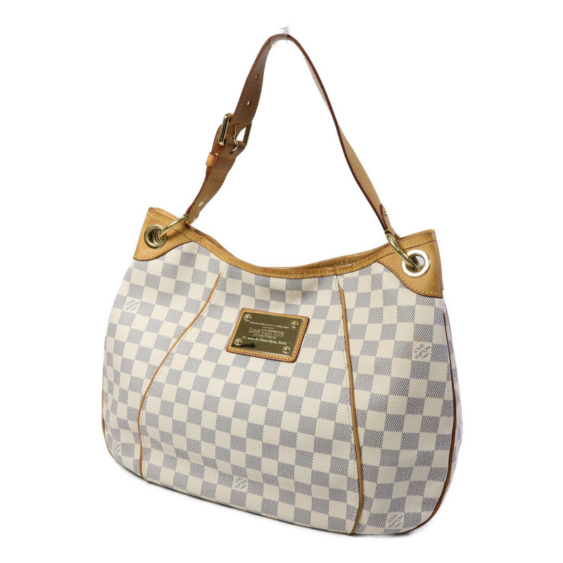 LOUIS VUITTON Damier Azur Galliera PM金扣肩背袋-2