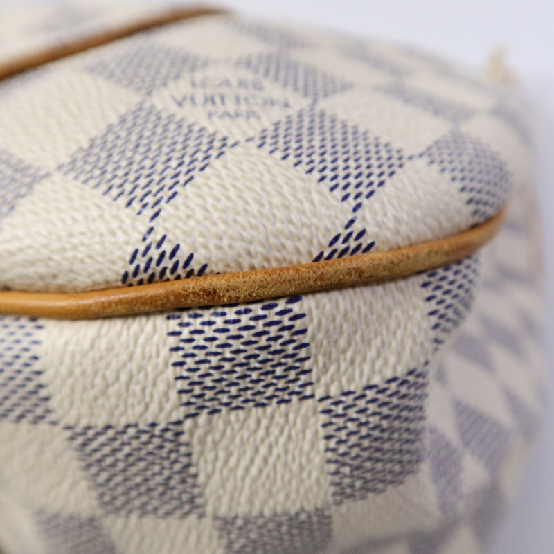 LOUIS VUITTON Damier Azur Galliera PM金扣肩背袋-11