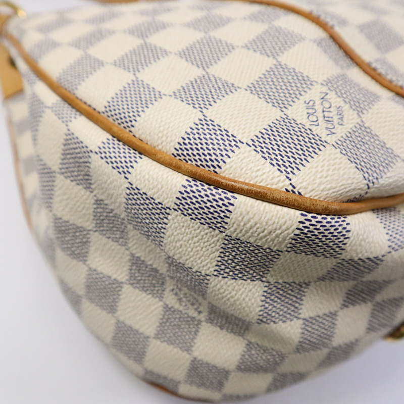 LOUIS VUITTON Damier Azur Galliera PM金扣肩背袋-12