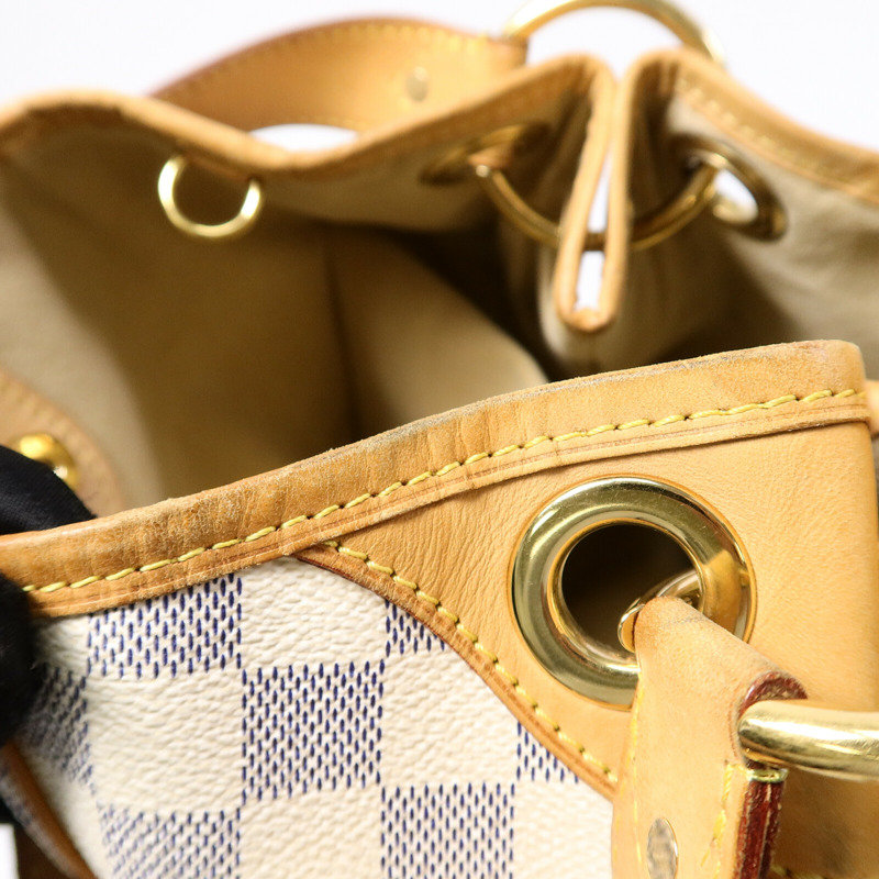 LOUIS VUITTON Damier Azur Galliera PM金扣肩背袋-14