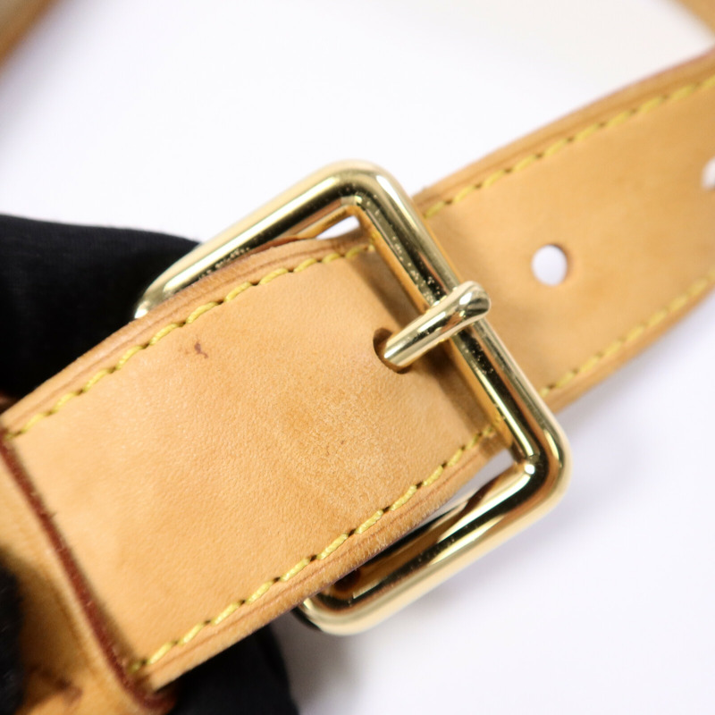 LOUIS VUITTON Damier Azur Galliera PM金扣肩背袋-15
