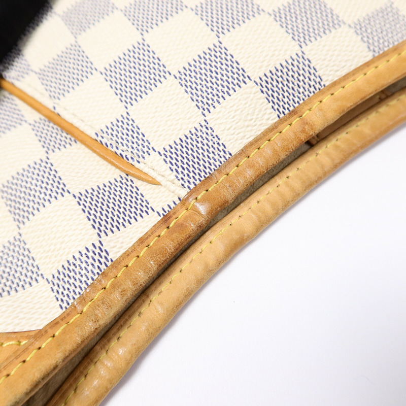 LOUIS VUITTON Damier Azur Galliera PM金扣肩背袋-23