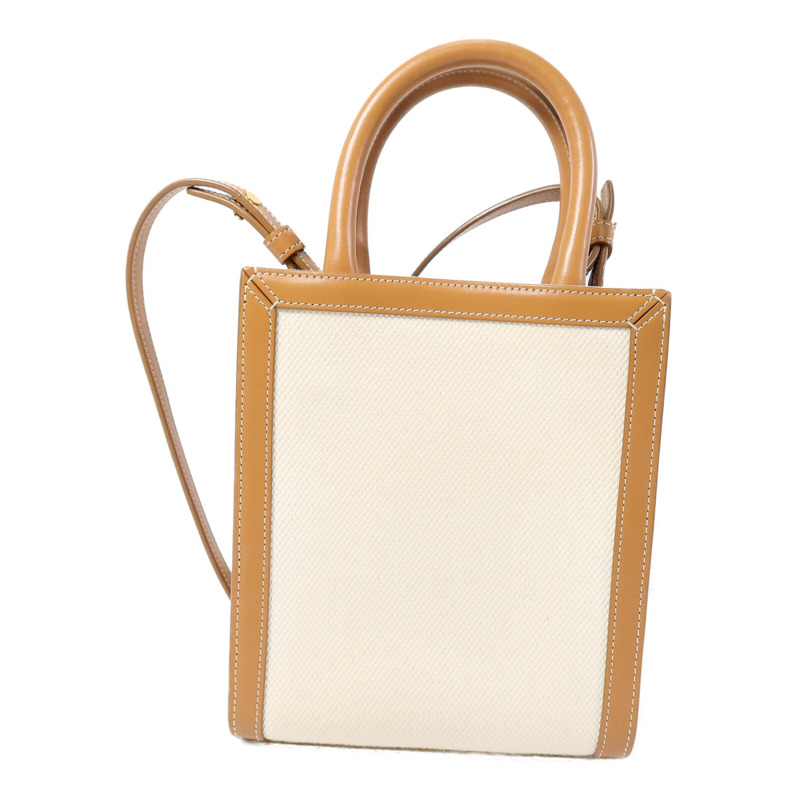 CELINE 帆布Mini Vertical Cabas手挽肩背兩用袋-1