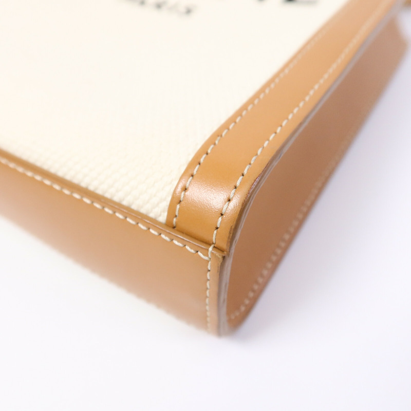 CELINE 帆布Mini Vertical Cabas手挽肩背兩用袋-10