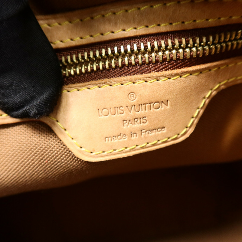 LOUIS VUITTON Monogram Cabas Piano金扣肩背袋-5