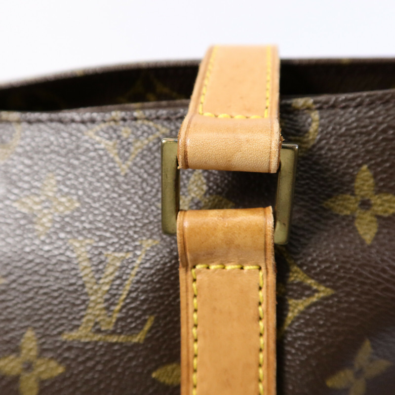 LOUIS VUITTON Monogram Cabas Piano金扣肩背袋-13