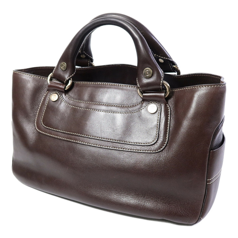 CELINE 牛皮皮革Boogie HandBag手挽袋-2