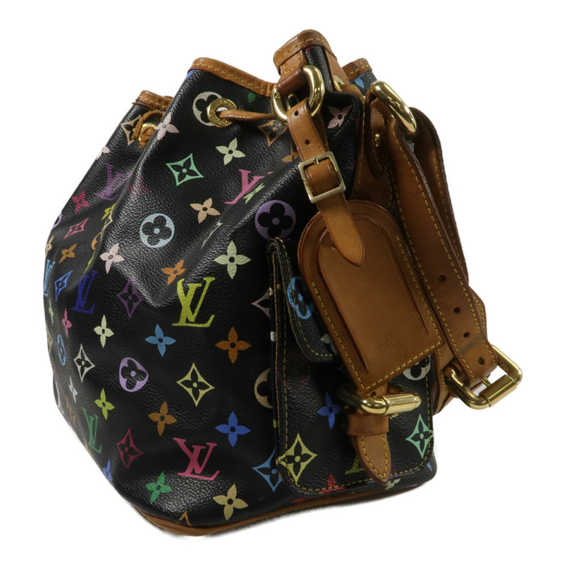LOUIS VUITTON Monogram Multicolore Petit Noe肩背袋-2