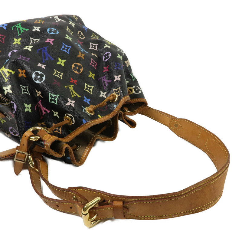 LOUIS VUITTON Monogram Multicolore Petit Noe肩背袋-8