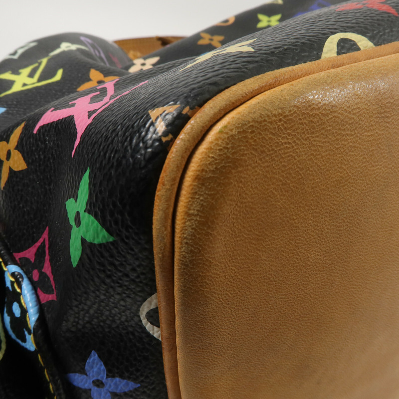 LOUIS VUITTON Monogram Multicolore Petit Noe肩背袋-9