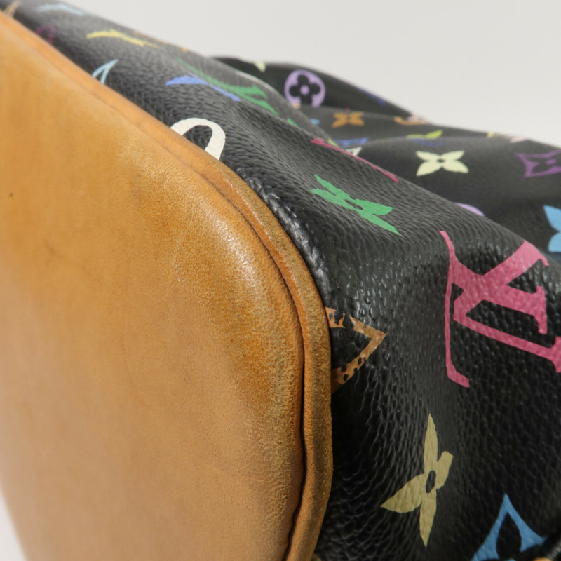 LOUIS VUITTON Monogram Multicolore Petit Noe肩背袋-10