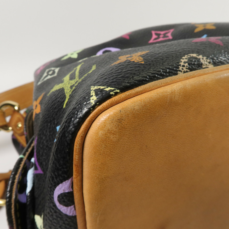 LOUIS VUITTON Monogram Multicolore Petit Noe肩背袋-11