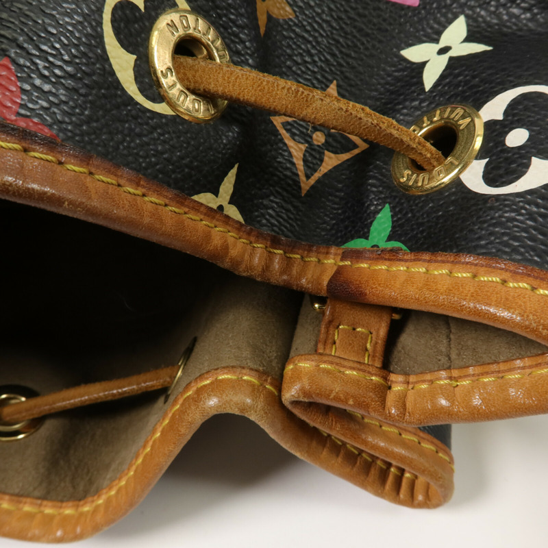 LOUIS VUITTON Monogram Multicolore Petit Noe肩背袋-16