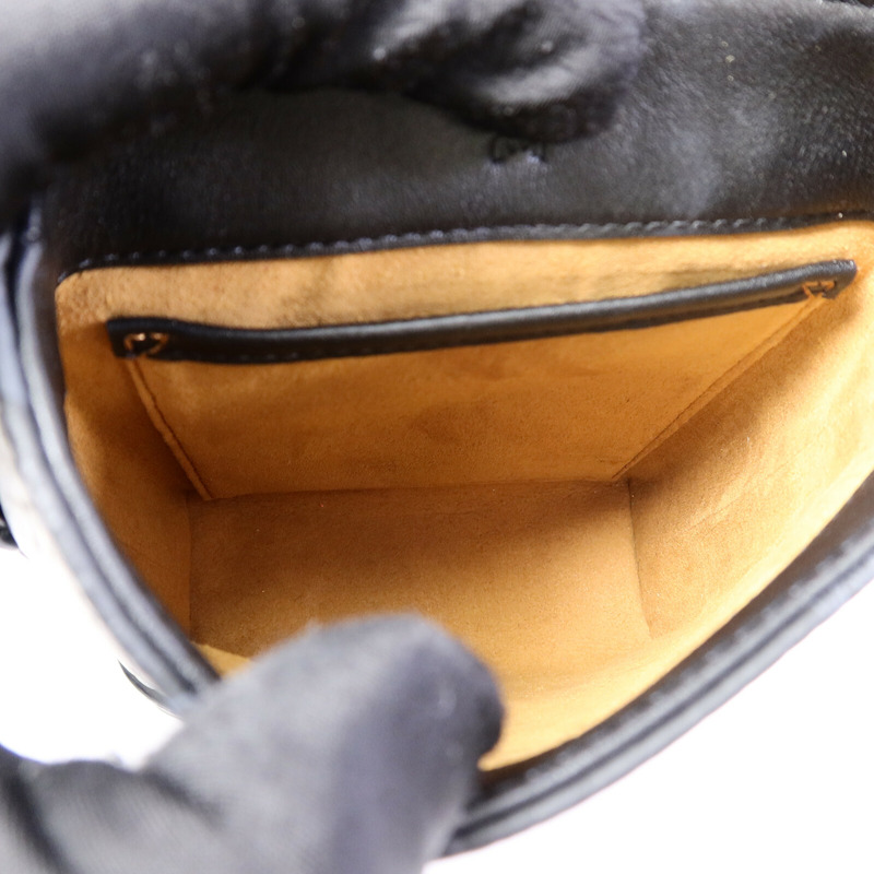 MCM 塗層帆布/牛皮皮革Aren N/S Crossbody Bag肩背袋-5
