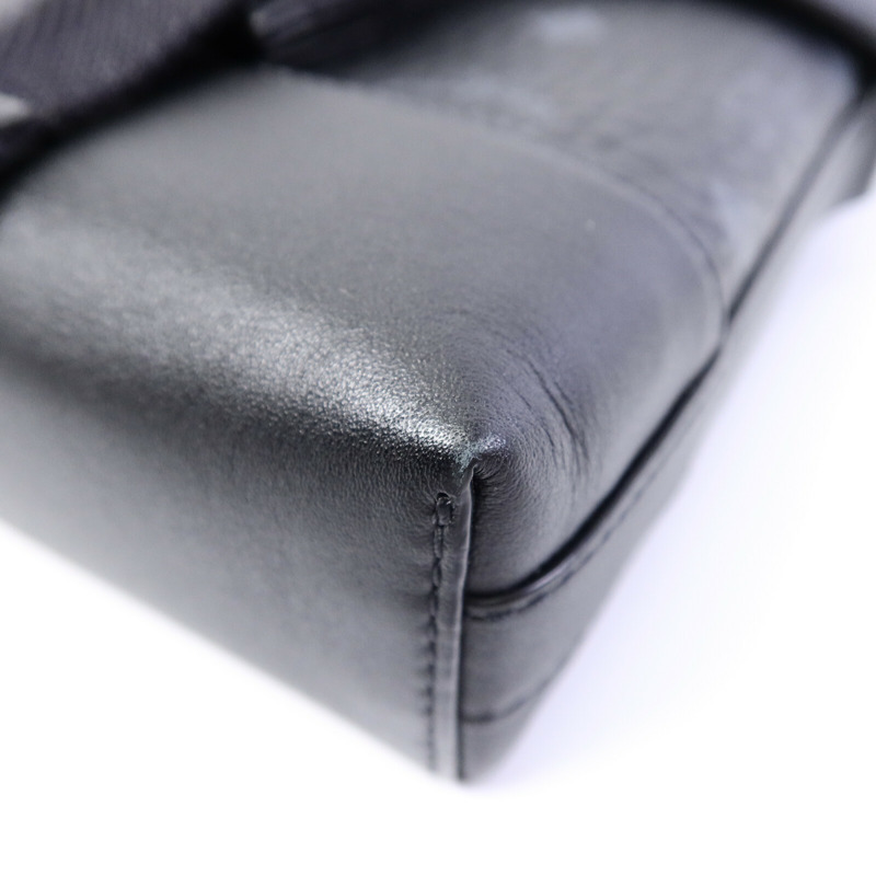MCM 塗層帆布/牛皮皮革Aren N/S Crossbody Bag肩背袋-9