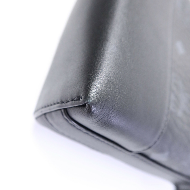 MCM 塗層帆布/牛皮皮革Aren N/S Crossbody Bag肩背袋-11