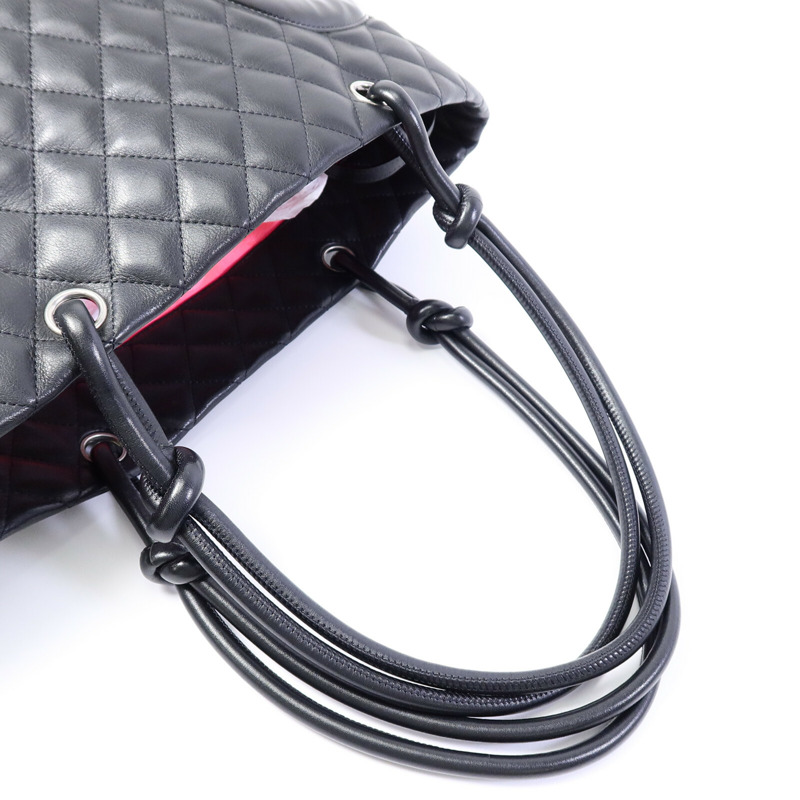 CHANEL 牛皮皮革Cambon Tote Bag手挽袋-7